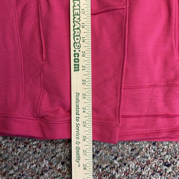 Neon Buddha Bright Pink French Terry Long Sleeve Harbor Jacket Size L - Picture 14 of 15